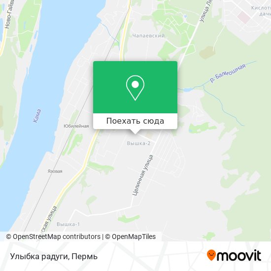 Карта Улыбка радуги