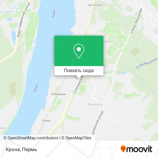 Карта Крона