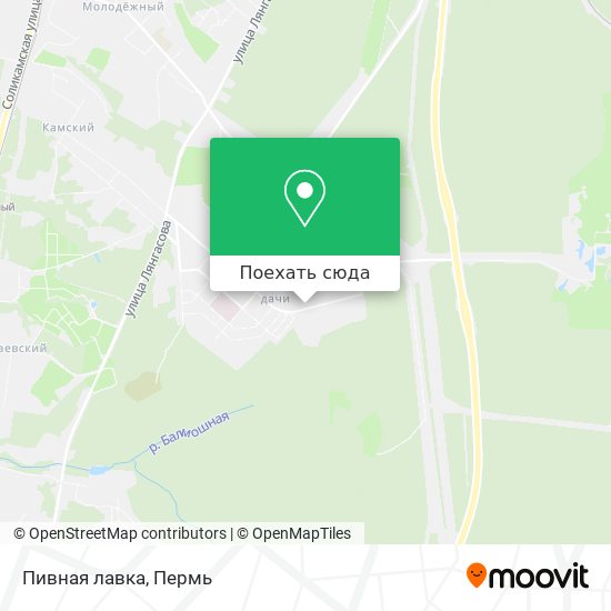 Карта Пивная лавка