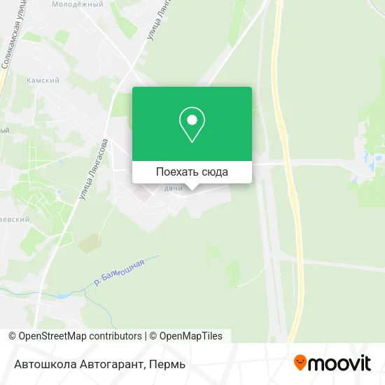 Карта Автошкола Автогарант