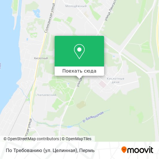 Карта По Требованию (ул. Целинная)