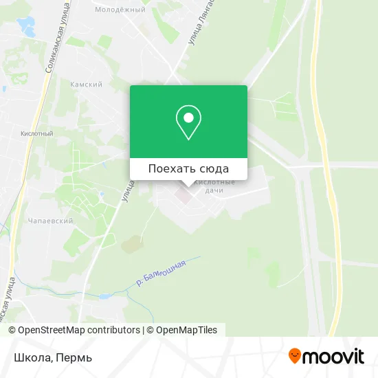 Карта Школа