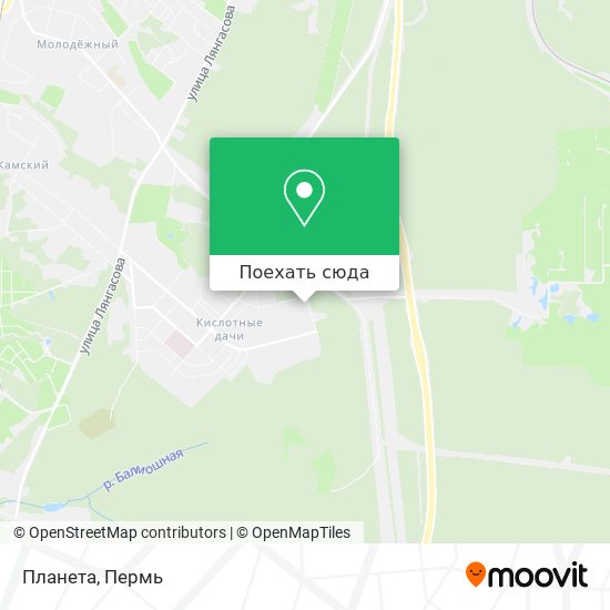 Карта Планета