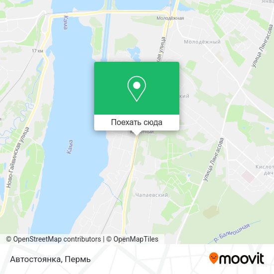 Карта Автостоянка