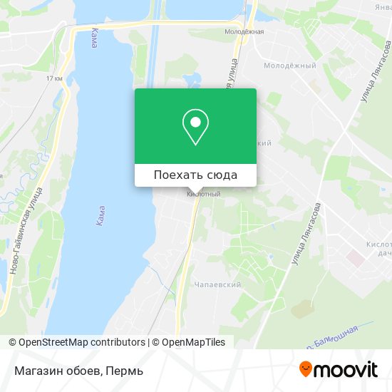 Карта Магазин обоев