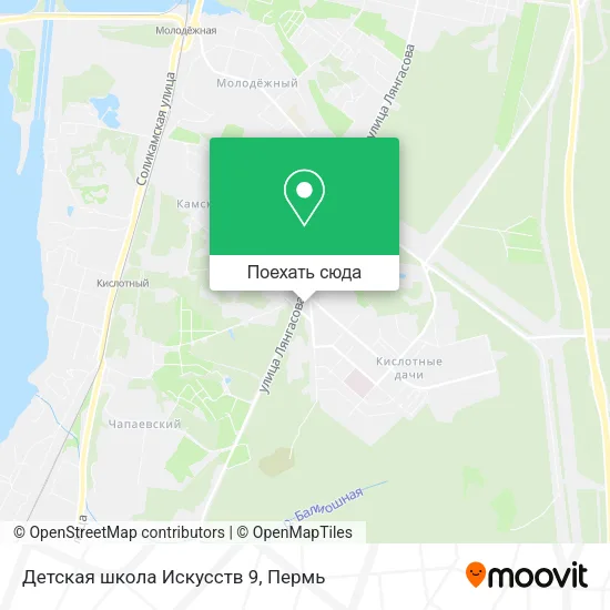 Карта Детская школа Искусств 9