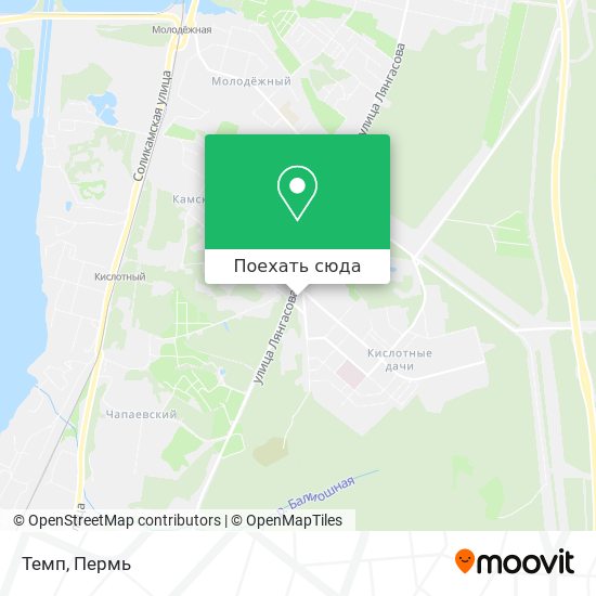 Карта Темп