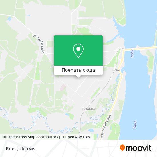 Карта Квин