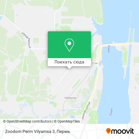 Карта Zoodom Perm Vilyamsa 3