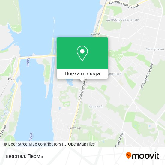 Карта квартал