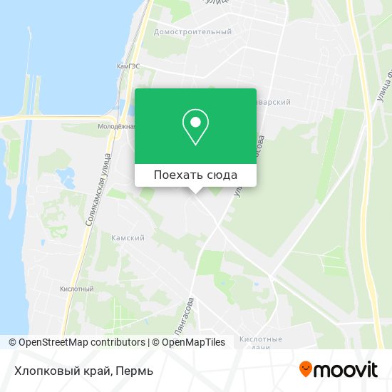 Карта Хлопковый край