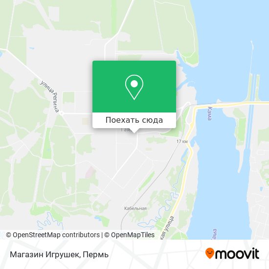 Карта Магазин Игрушек