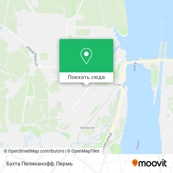 Карта Бухта Пеликанофф