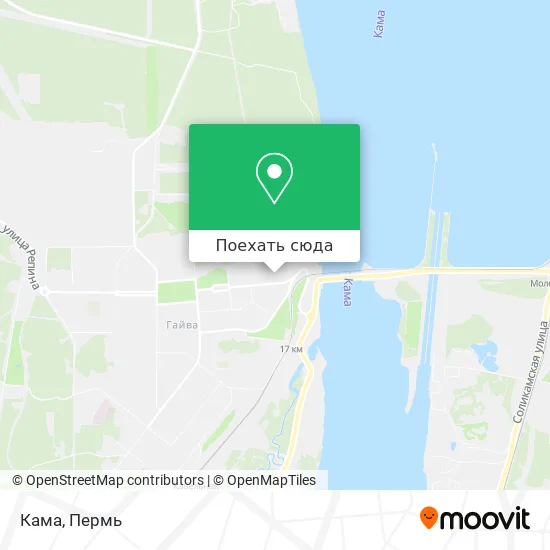 Карта Кама