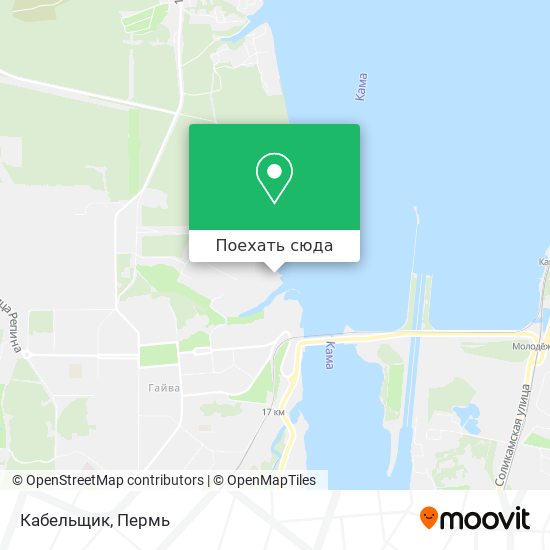 Карта Кабельщик