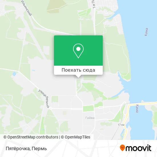 Карта Пятёрочка