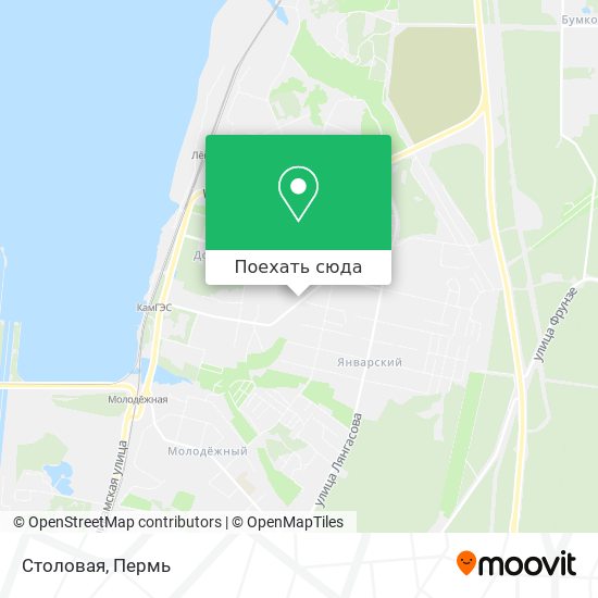 Карта Столовая