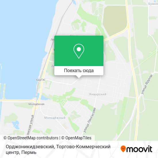 Карта Орджоникидзевский, Торгово-Коммерческий центр