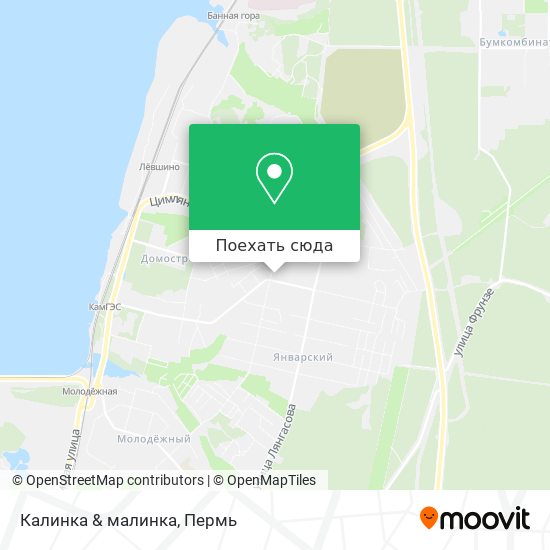 Карта Калинка & малинка