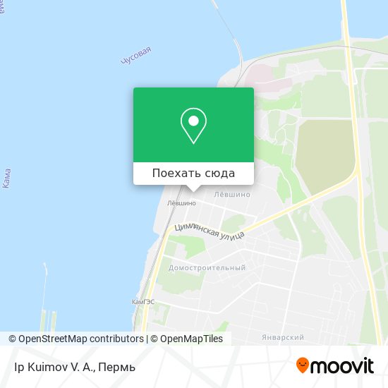 Карта Ip Kuimov V. A.