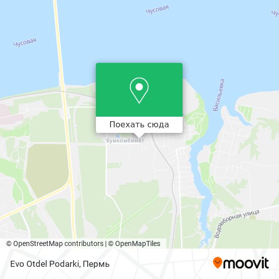 Карта Evo Otdel Podarki