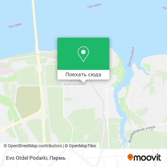 Карта Evo Otdel Podarki