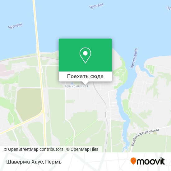 Карта Шаверма-Хаус