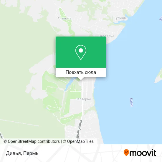 Карта Дивья