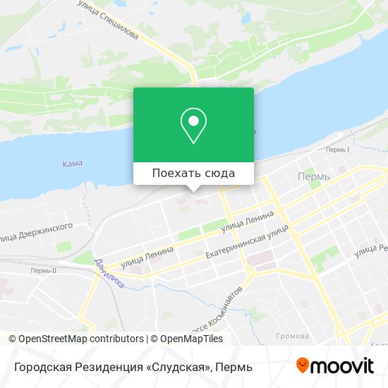 Карта Городская Резиденция «Слудская»
