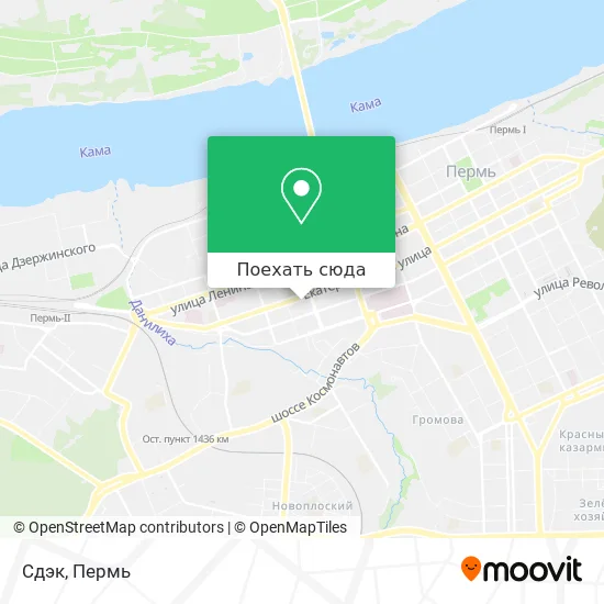 Карта Сдэк
