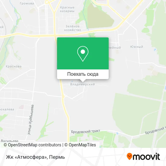 Карта Жк «Атмосфера»