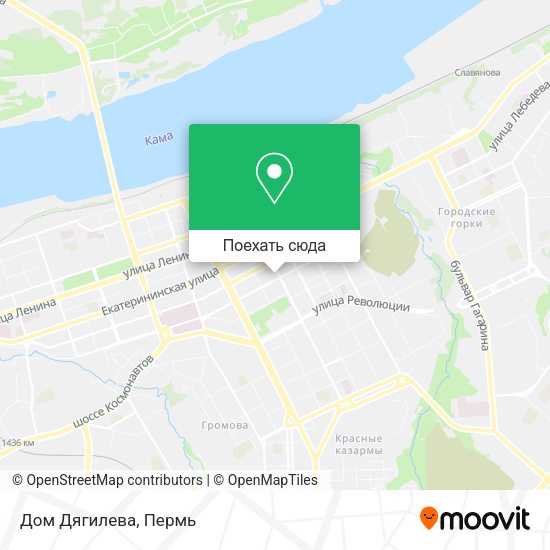 Карта Дом Дягилева