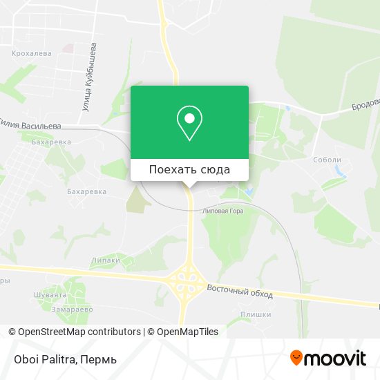 Карта Oboi Palitra