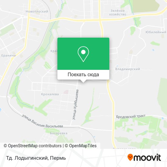 Карта Тд. Лодыгинский