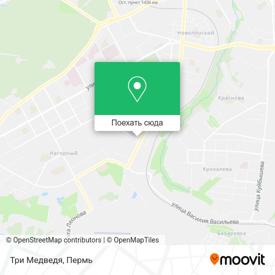 Карта Три Медведя