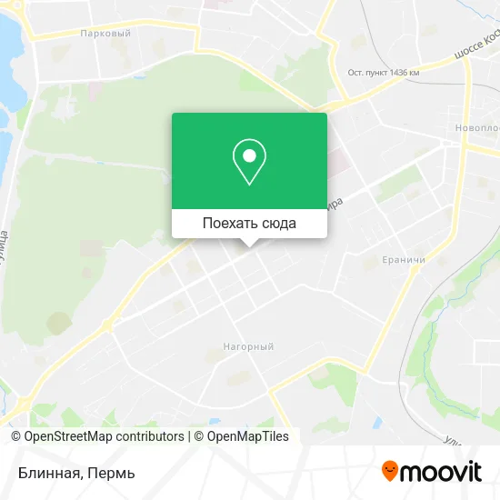 Карта Блинная