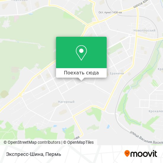 Карта Экспресс-Шина