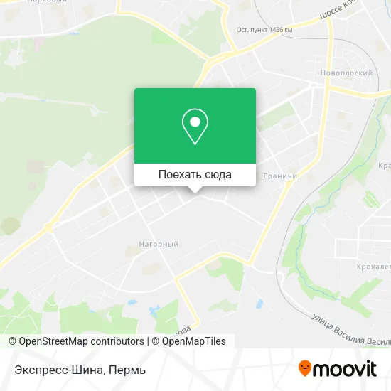 Карта Экспресс-Шина