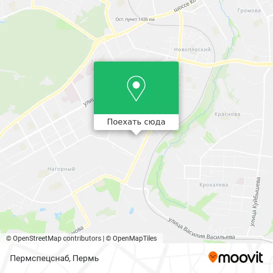 Карта Пермспецснаб