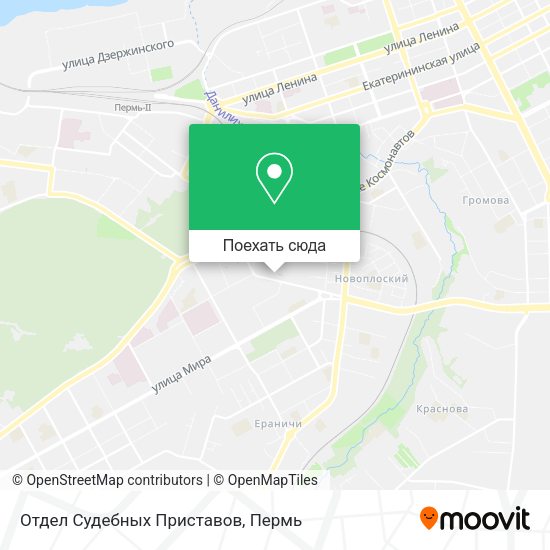 Карта Отдел Судебных Приставов