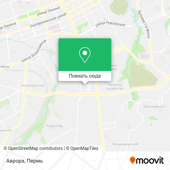 Карта Аврора