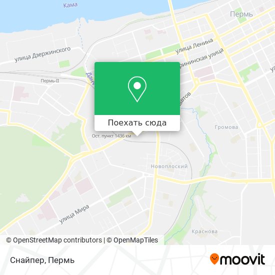 Карта Снайпер