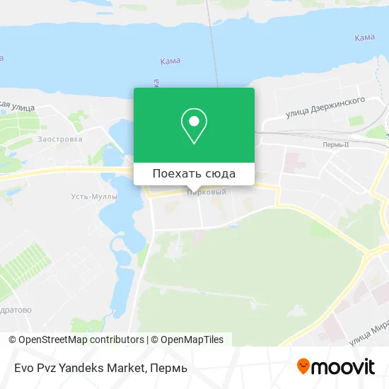 Карта Evo Pvz Yandeks Market