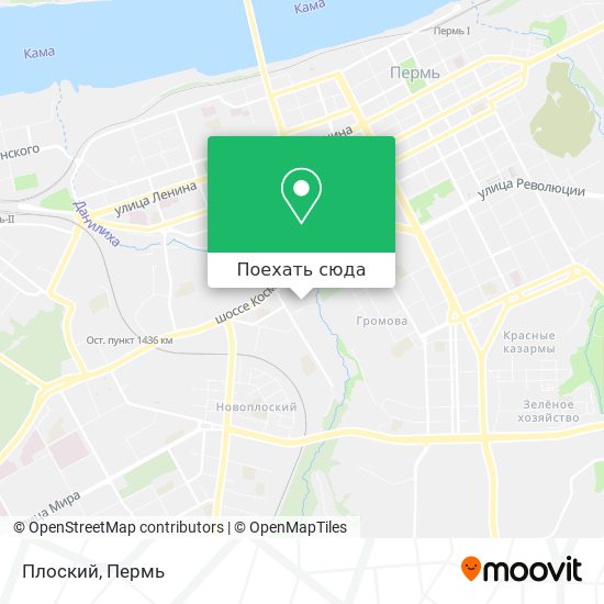 Карта Плоский