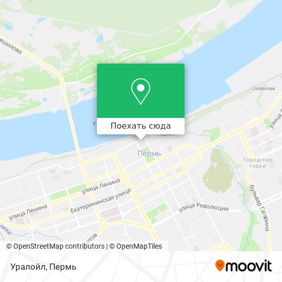 Карта Уралойл