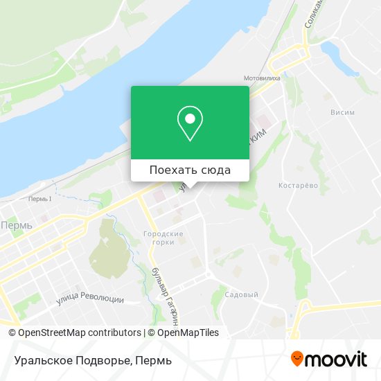 Карта Уральское Подворье