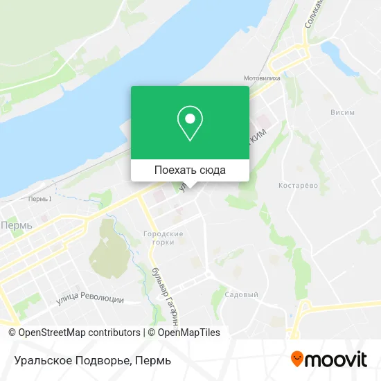 Карта Уральское Подворье