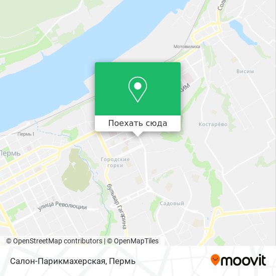 Карта Салон-Парикмахерская