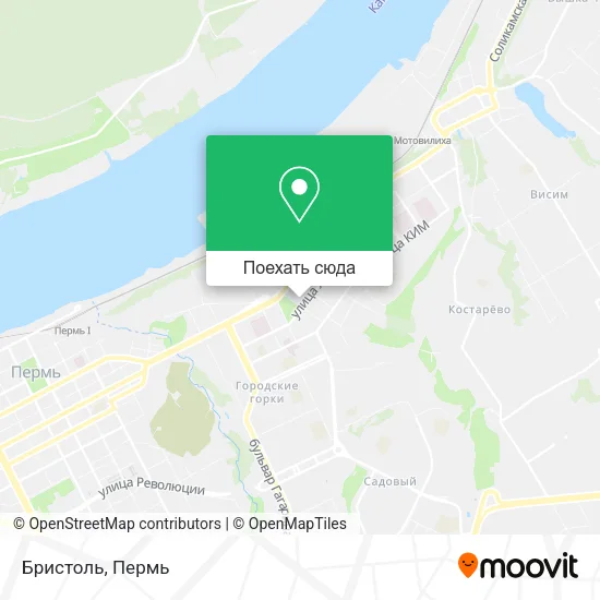 Карта Бристоль