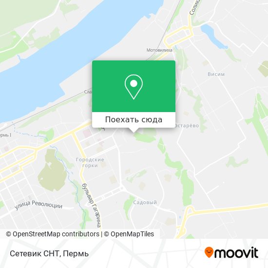 Карта Сетевик СНТ